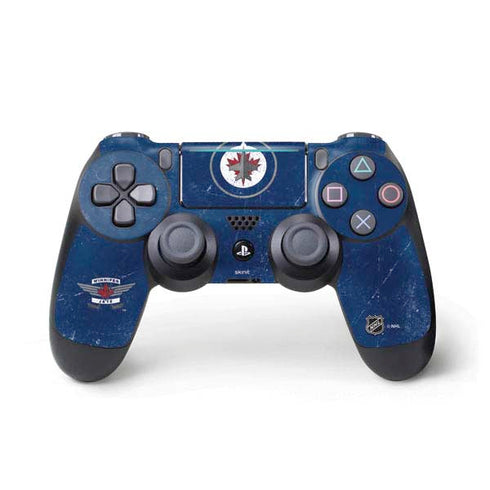 NHL Winnipeg Jets Distressed Logo PlayStation PS4 Skins
